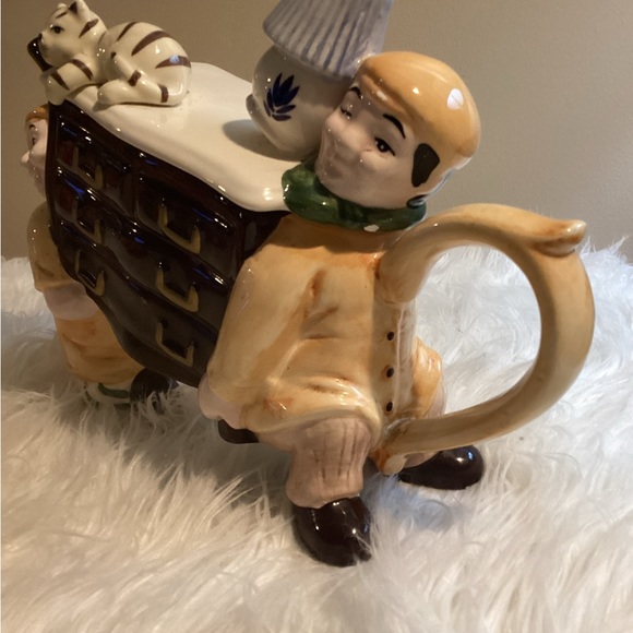 Vintage “Seymour Mann” Ceramic Teapot  Hand-Painted RARE - Picture 4 of 10